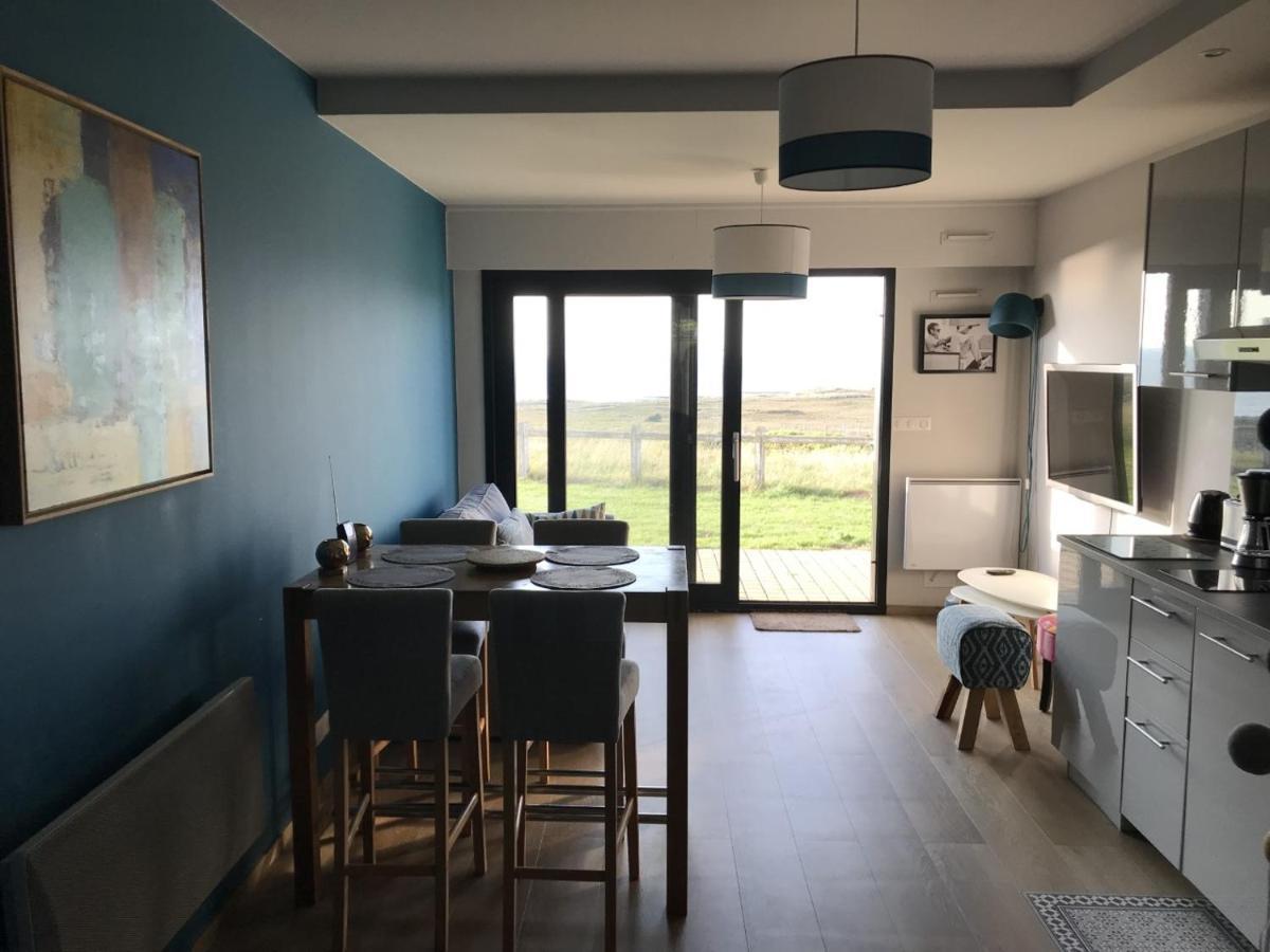 Charmant Studio Vue Mer Wimereux Exteriör bild